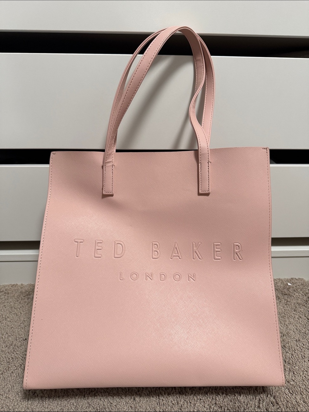 Ted Baker Blush Pink Logo Tote
